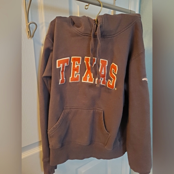 Women's Medium Gray UT Longhorn University of Texas Sweatshirt Hoodie - Picture 1 of 4